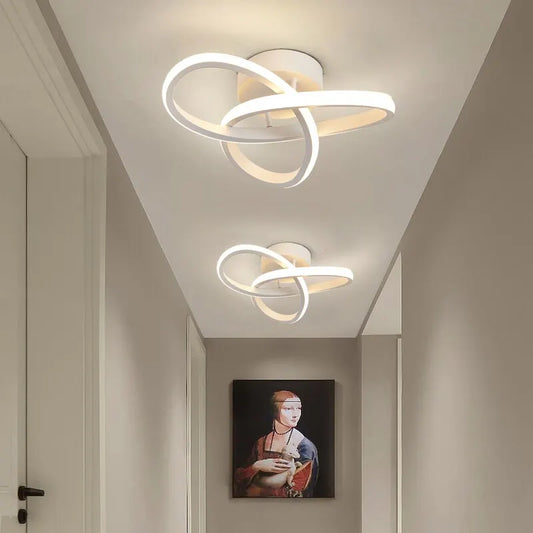 Modern LED Ceiling Chandelier with Three Colors