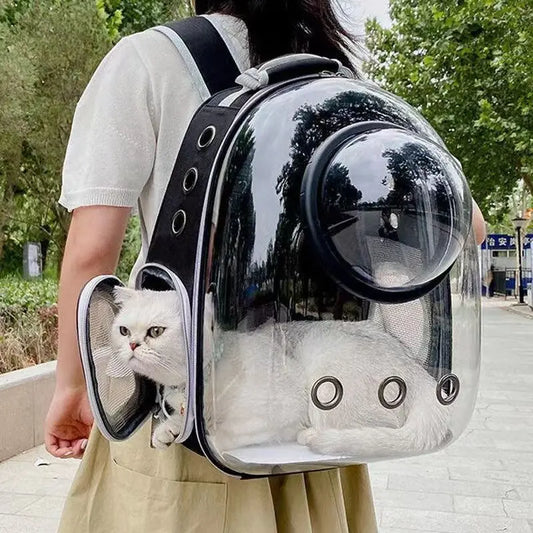 Breathable Transparent Pet Carrier Backpack
