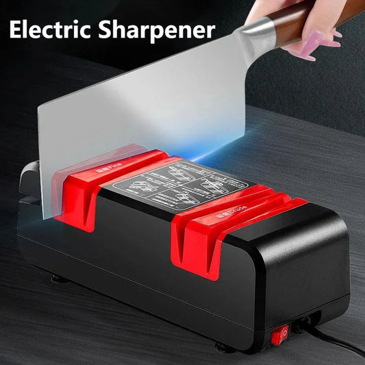 Electric Knife Sharpener Multi-function Automatic Cut Sharpener for Slotted Screwdrivers Scissors Knives Electric Fast Sharpener